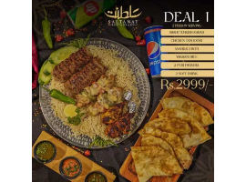 Saltanat Restaurant Deal 1 For Rs.2999/-